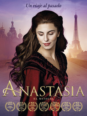 Anastasia el musical cartel