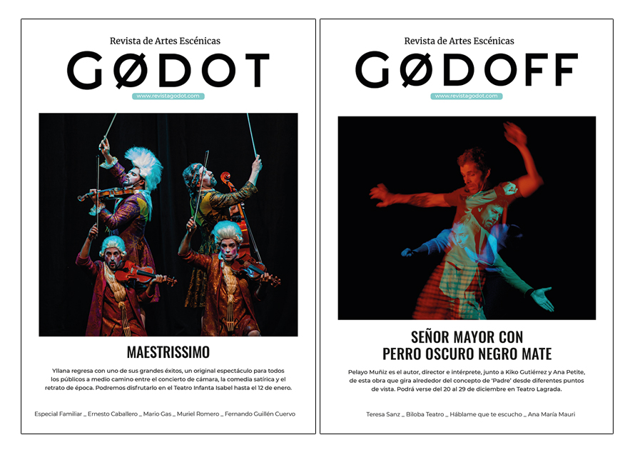 Godot nº 153. Diciembre. 2024. Teatro Madrid en Madrid